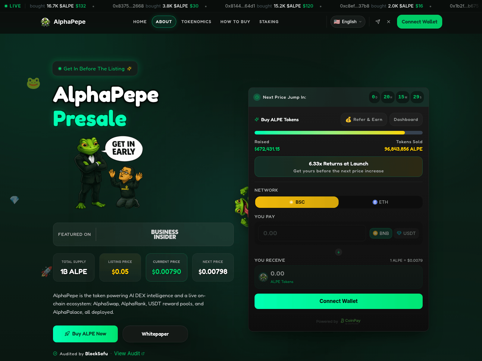 Screenshot of alpepromotion.com