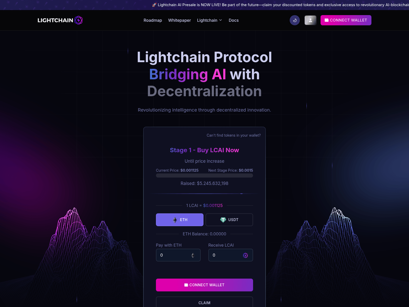 Forensic screenshot of lightchainode.pages.dev