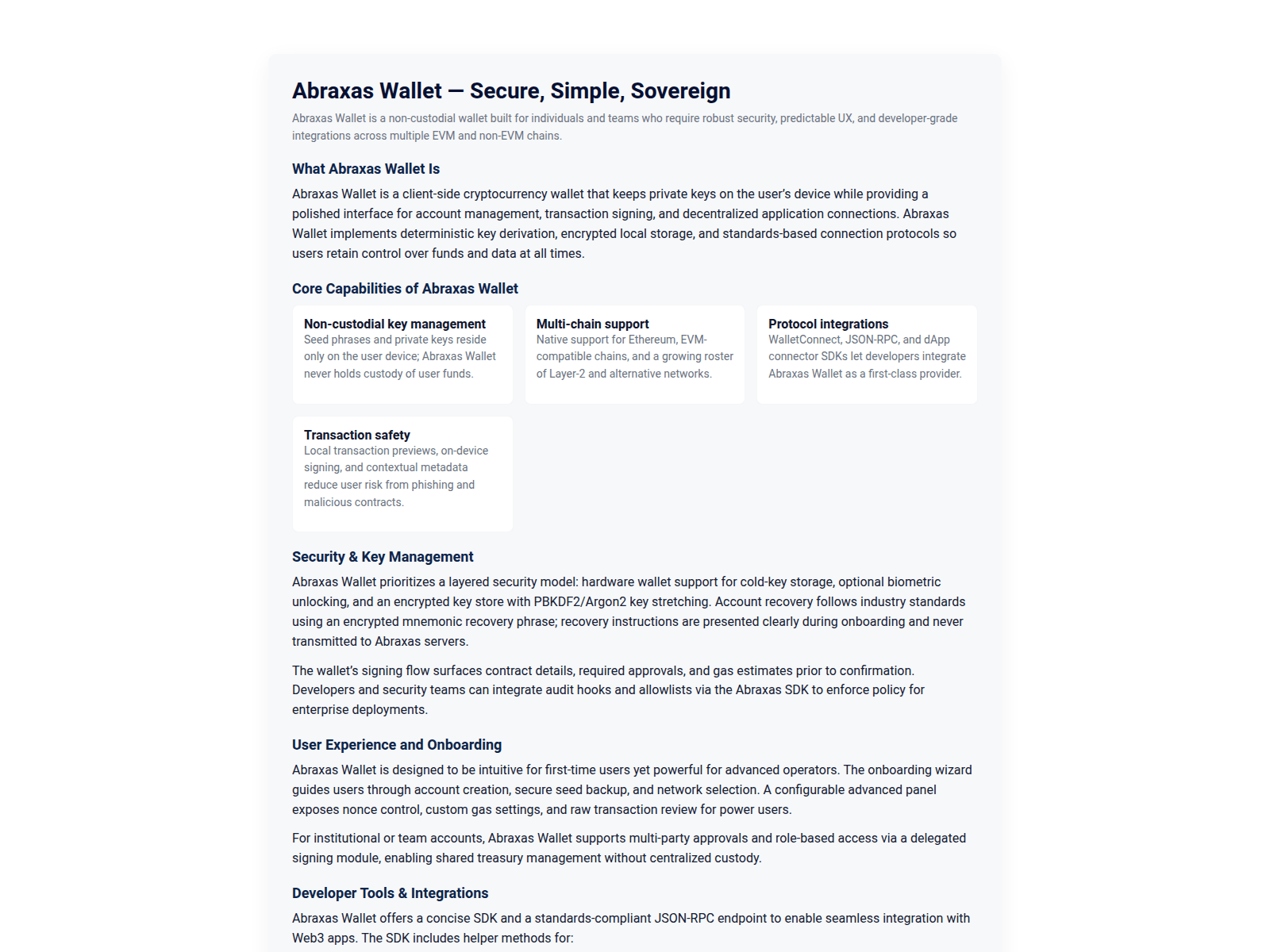 Screenshot of us-abraxas--wallet.pages.dev