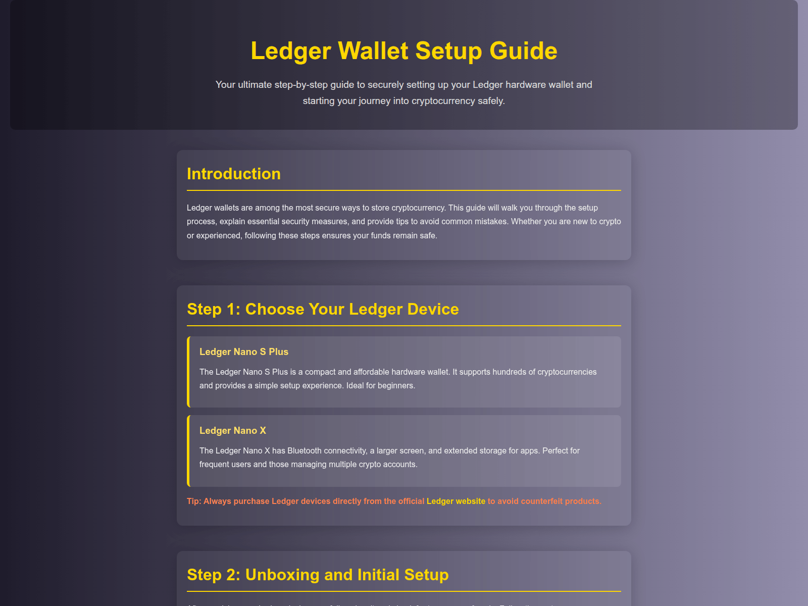Forensic screenshot of stor-ledgerstart.pages.dev