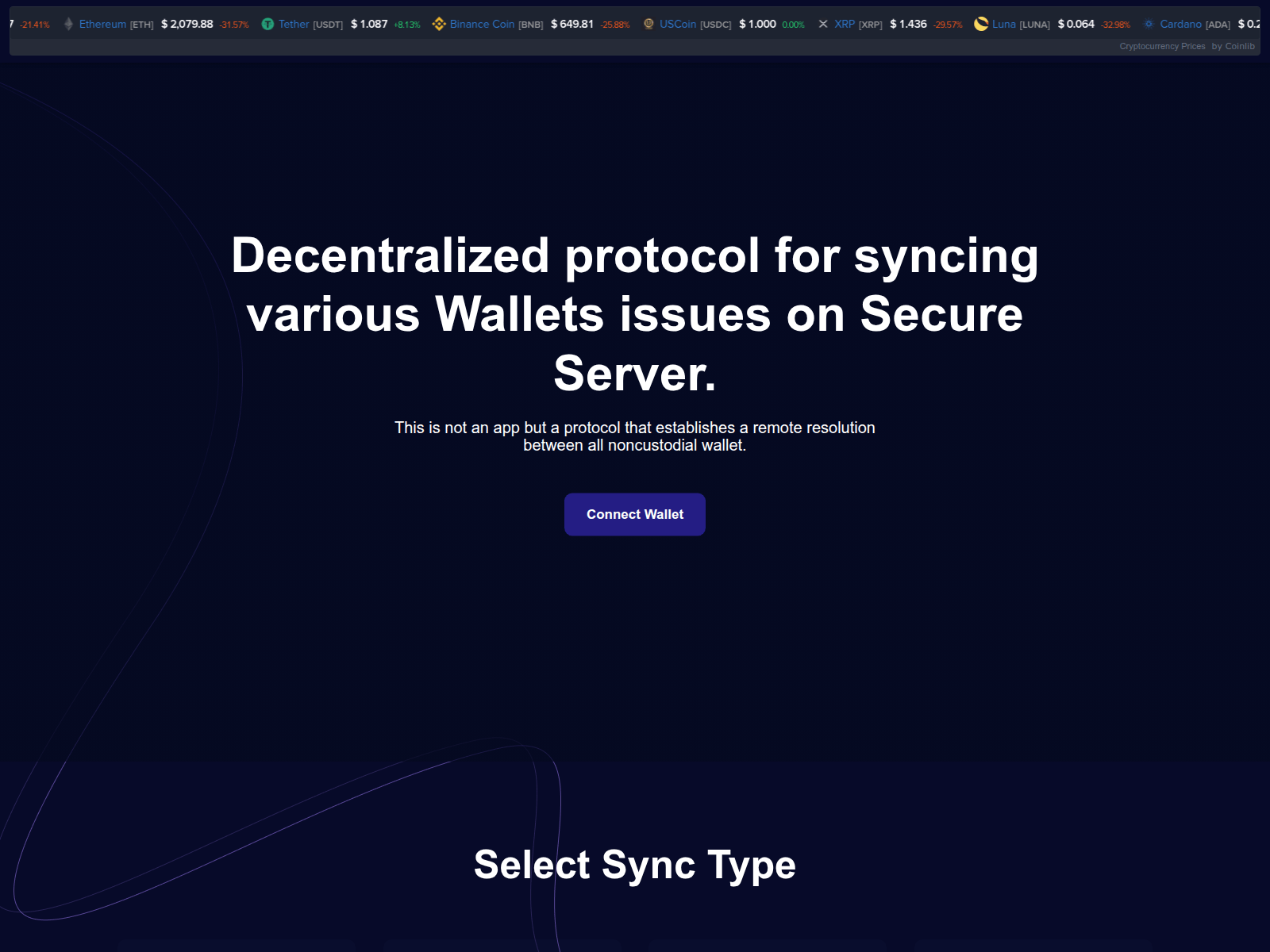 Forensic screenshot of tealsfuturesolin.pages.dev