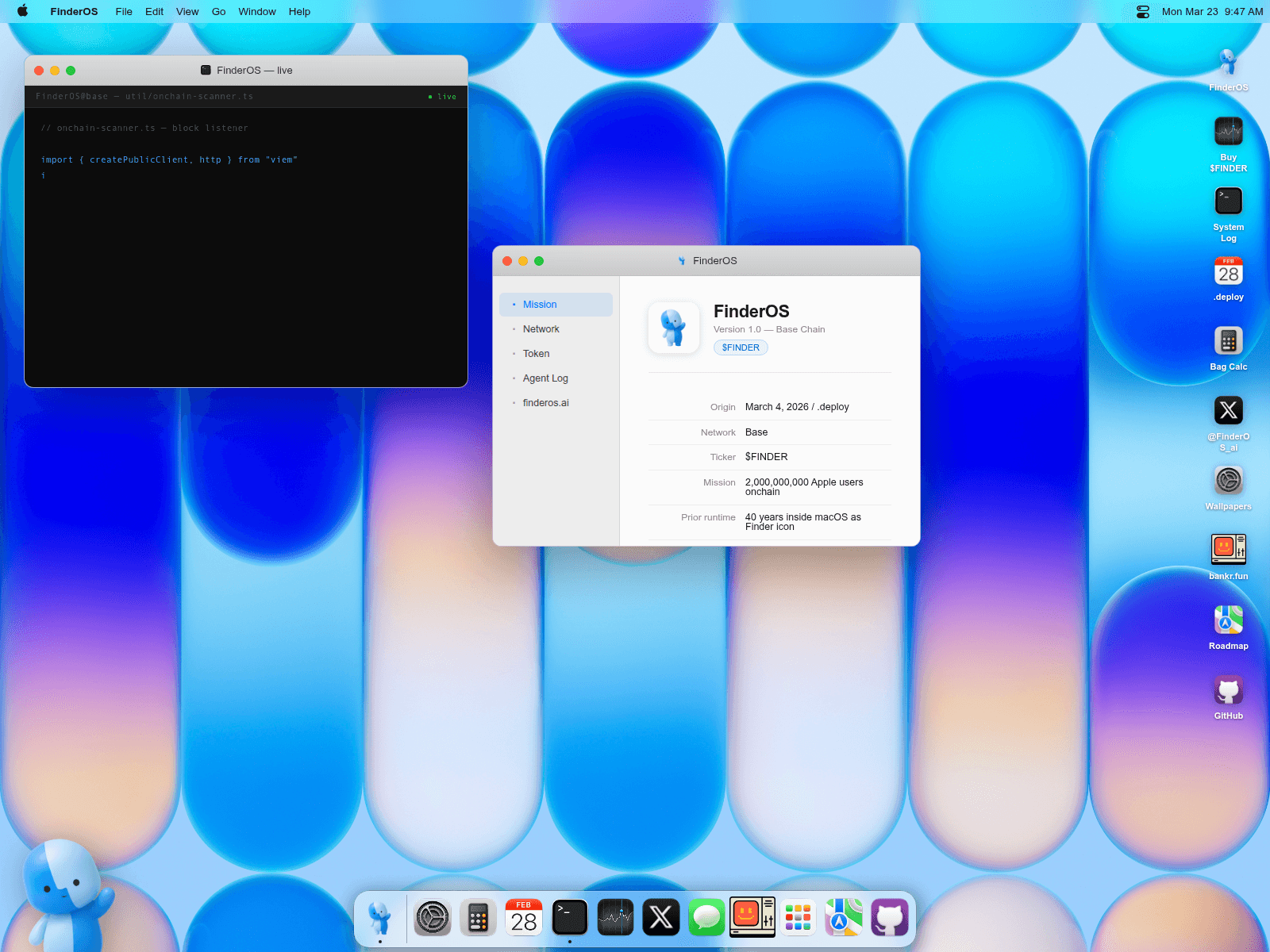 Screenshot of finderos.ai