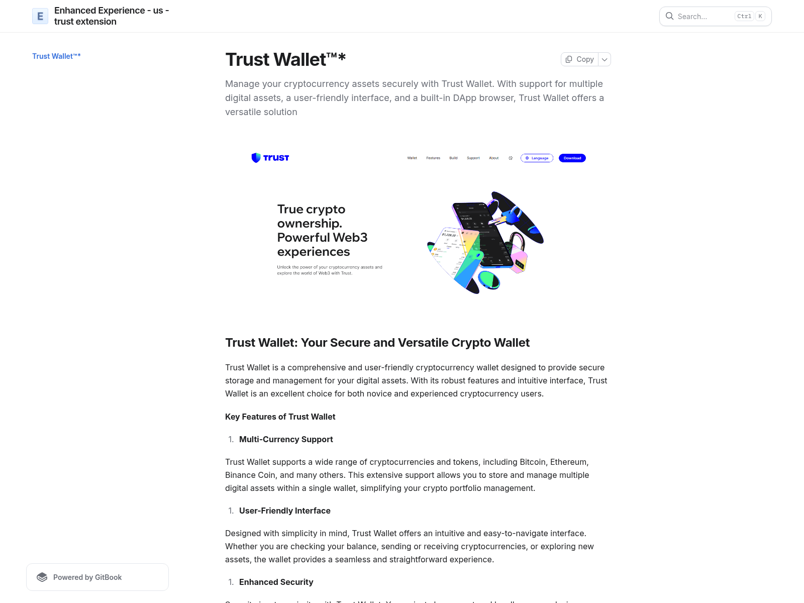 Forensic screenshot of connect-trust--app.gitbook.io