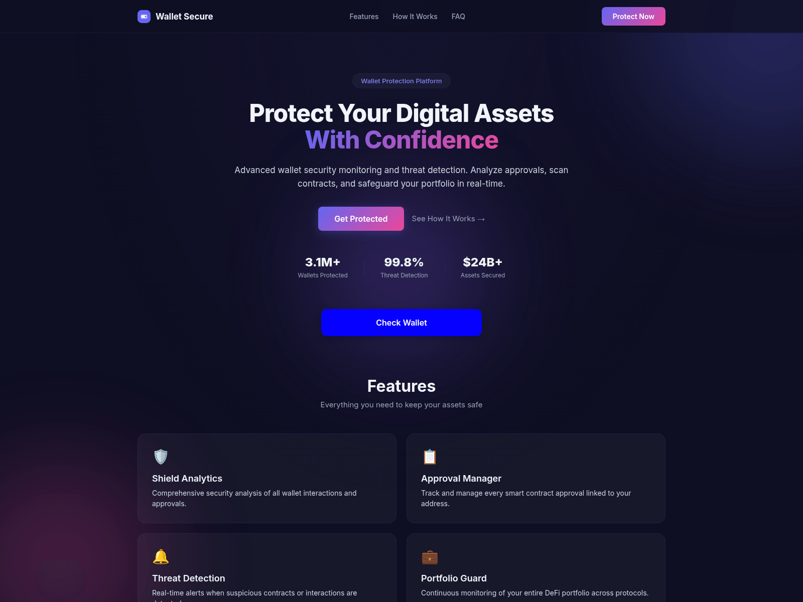 Forensic screenshot of wallet-protect.click