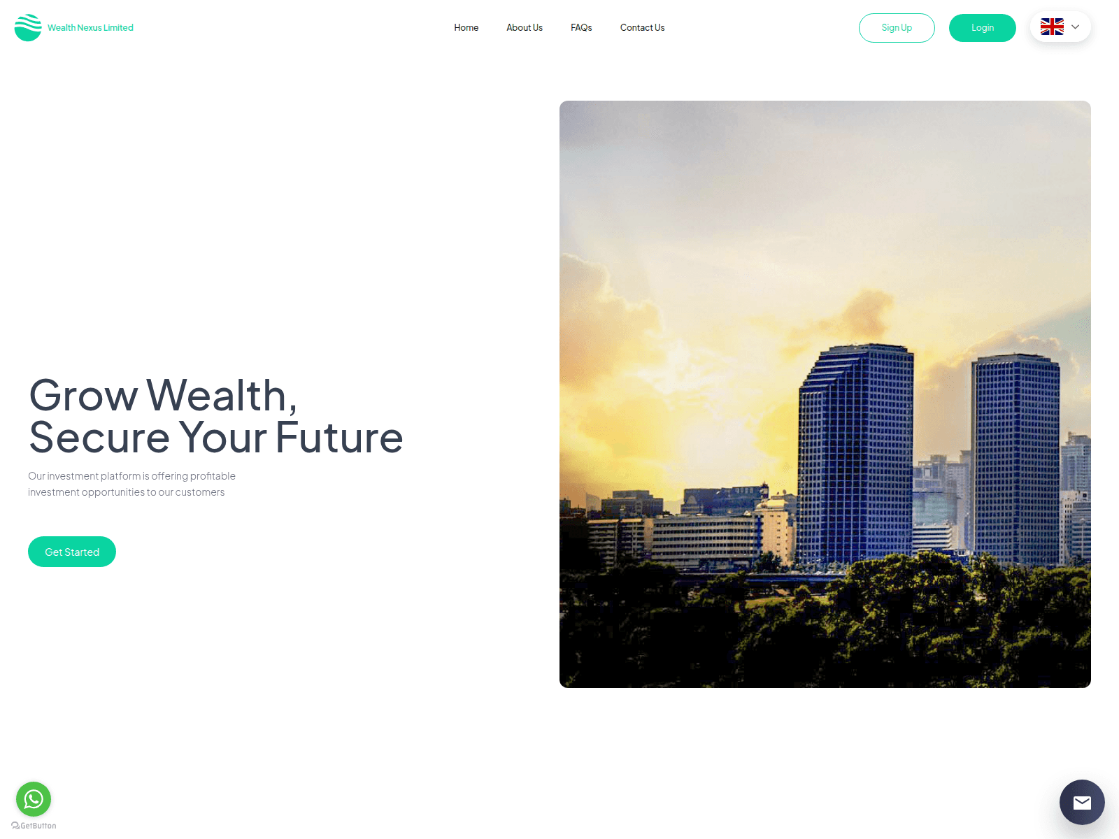 Forensic screenshot of wealthnexuslimited.com