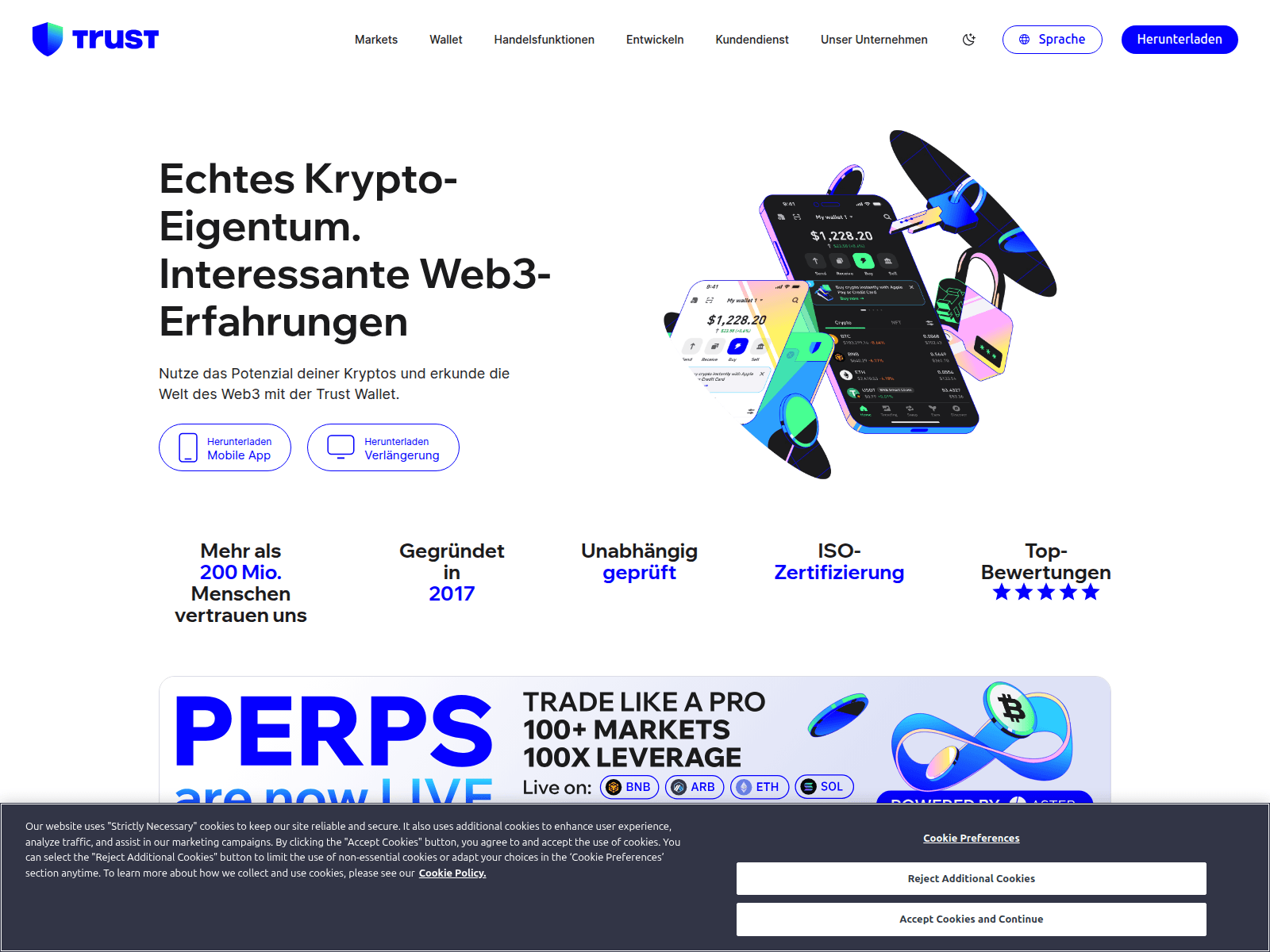 Screenshot of trustwalletgas.com