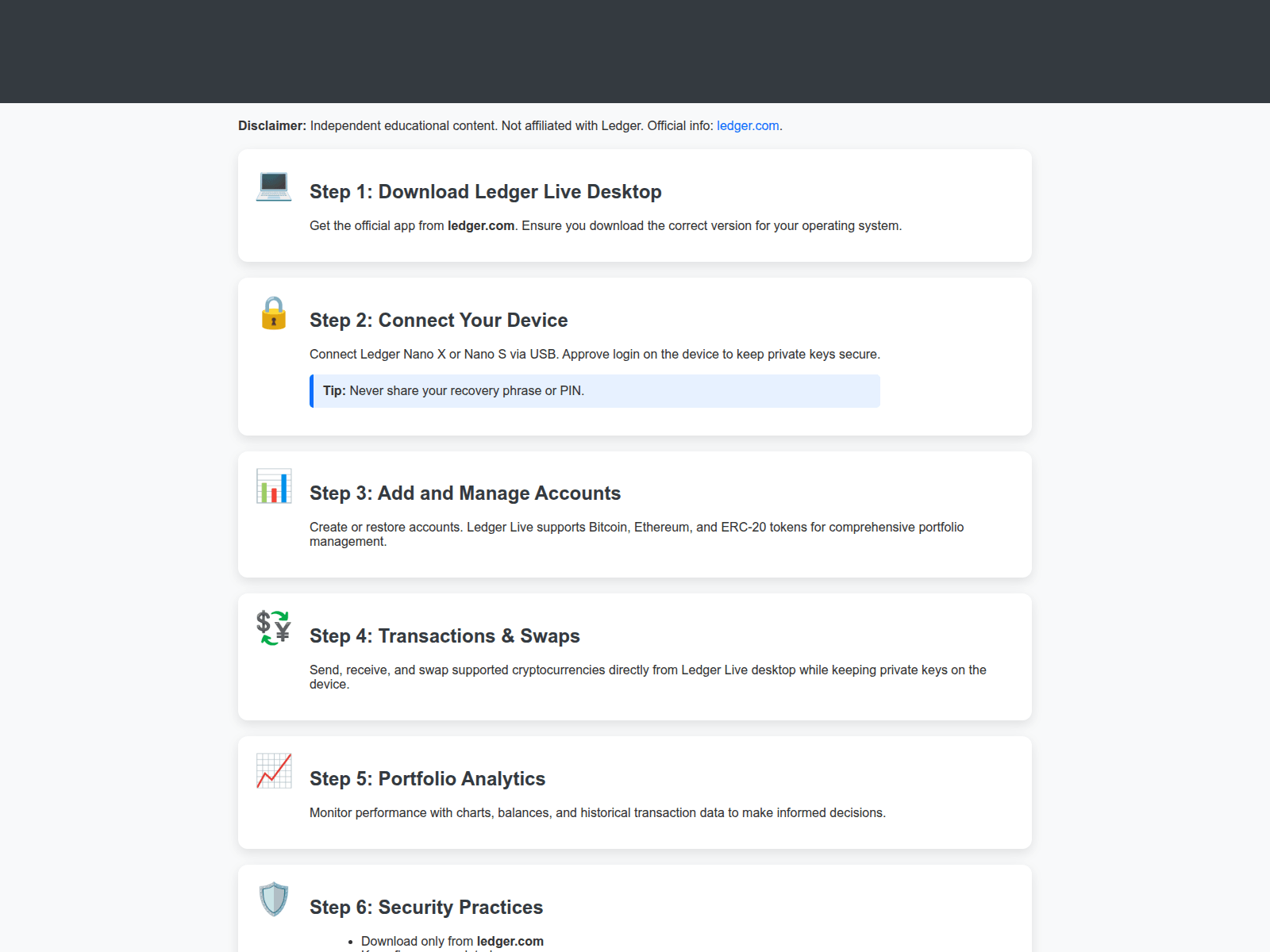Forensic screenshot of ledgerr-livv-desktopp.pages.dev