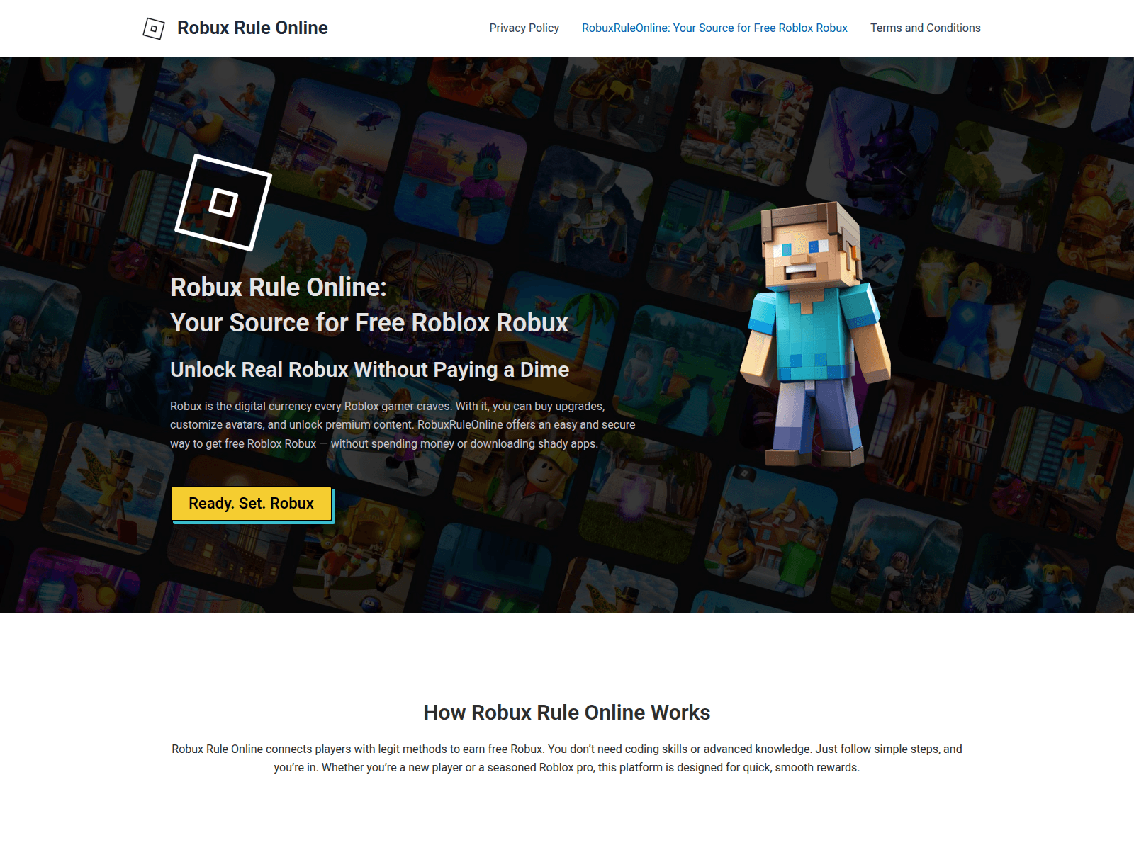 Forensic screenshot of robuxruleonline.vip