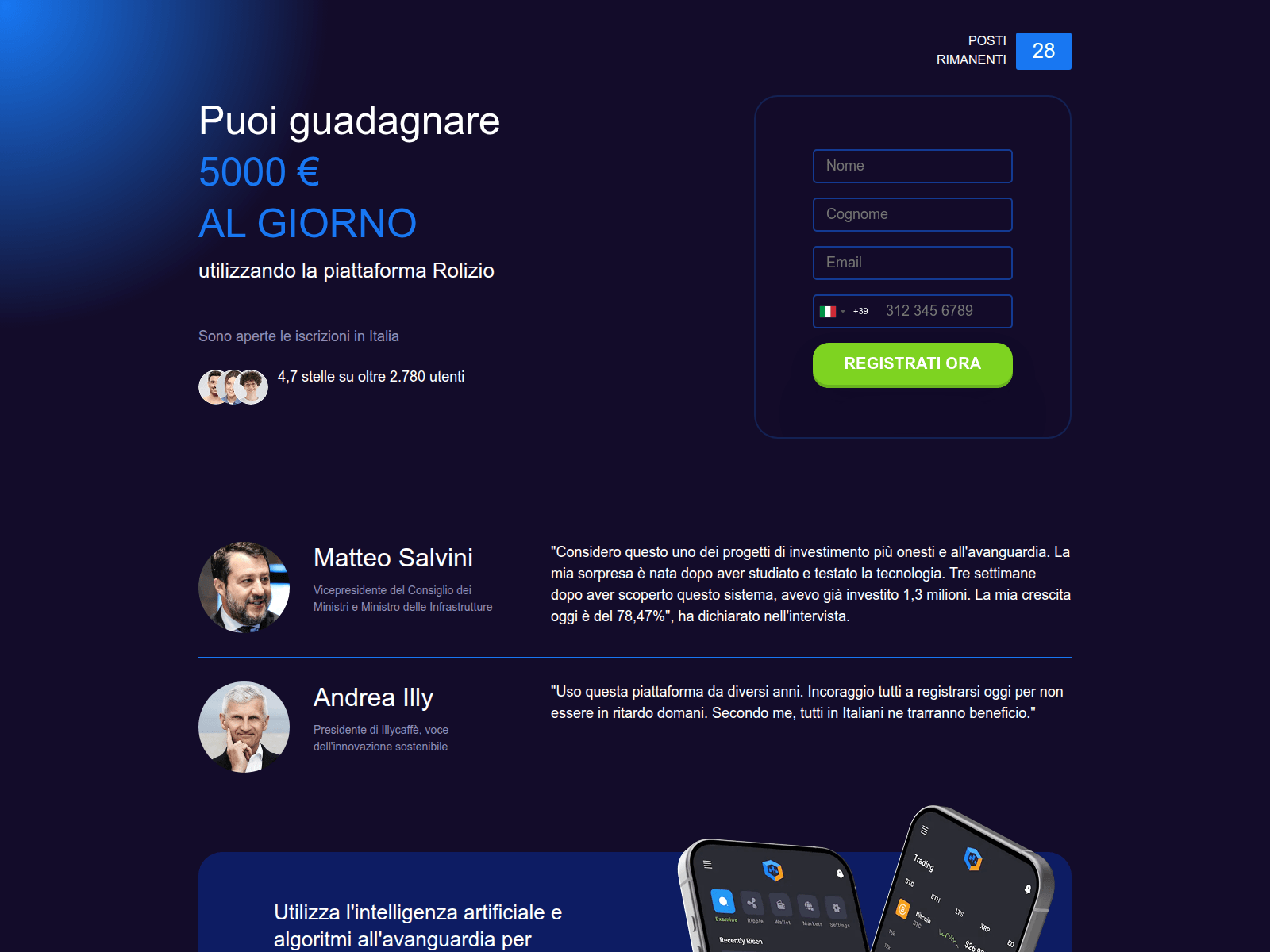 Forensic screenshot of rolizio.vip