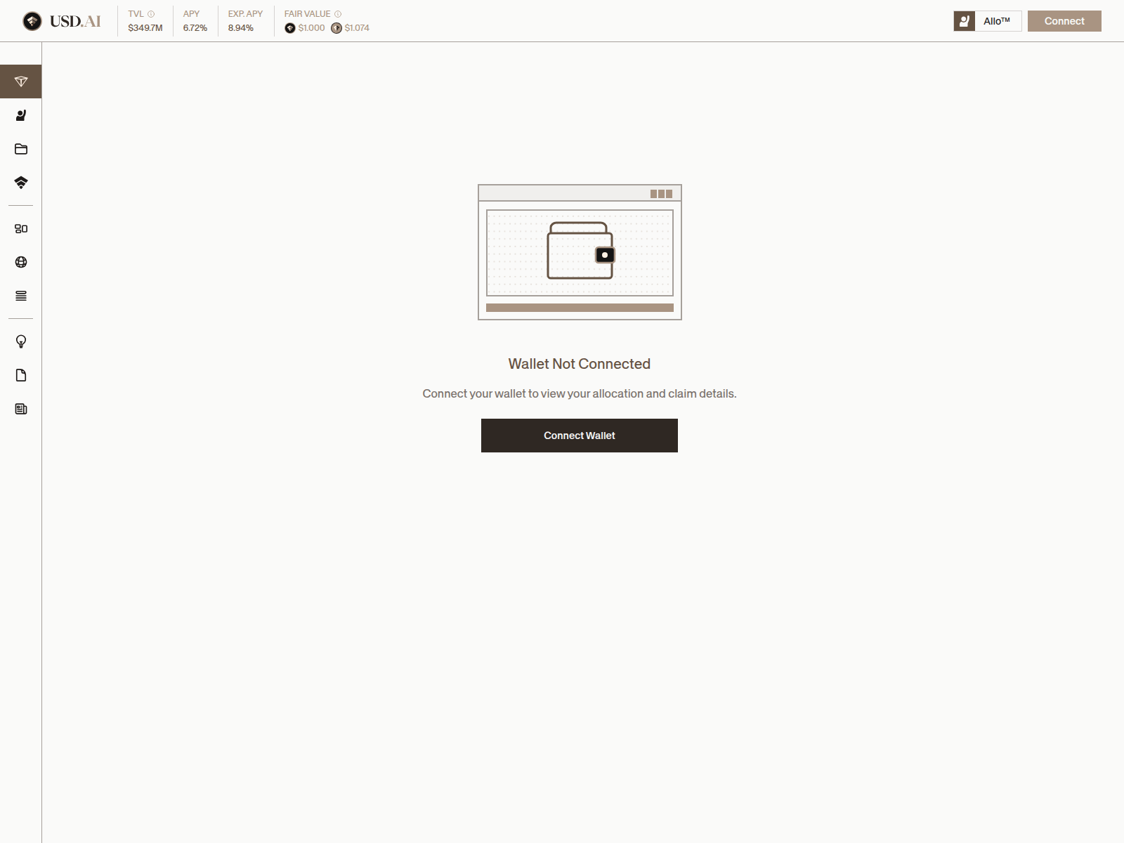Forensic screenshot of usd-ai.live