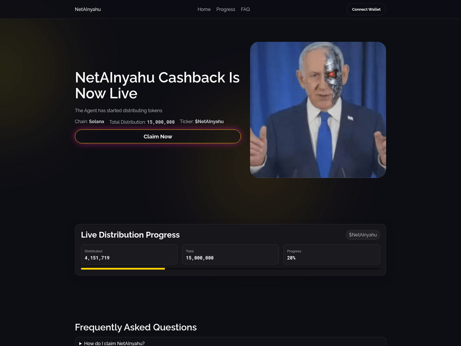 Forensic screenshot of netainyahu.pro