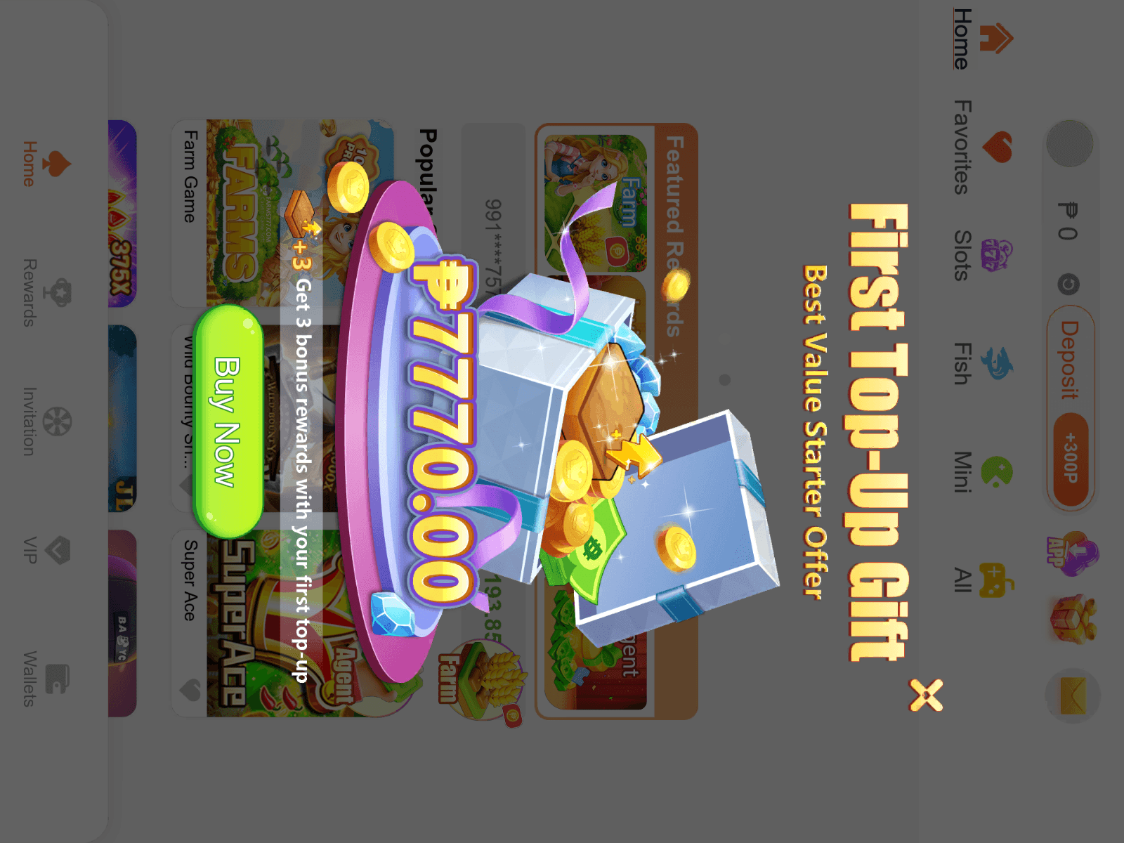 Forensic screenshot of h2.farm777slot.com