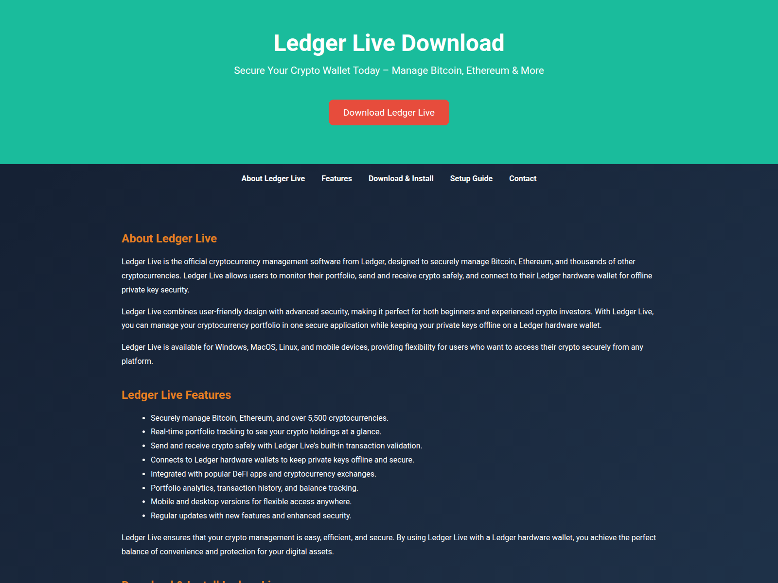 Forensic screenshot of ledj-er-live.pages.dev