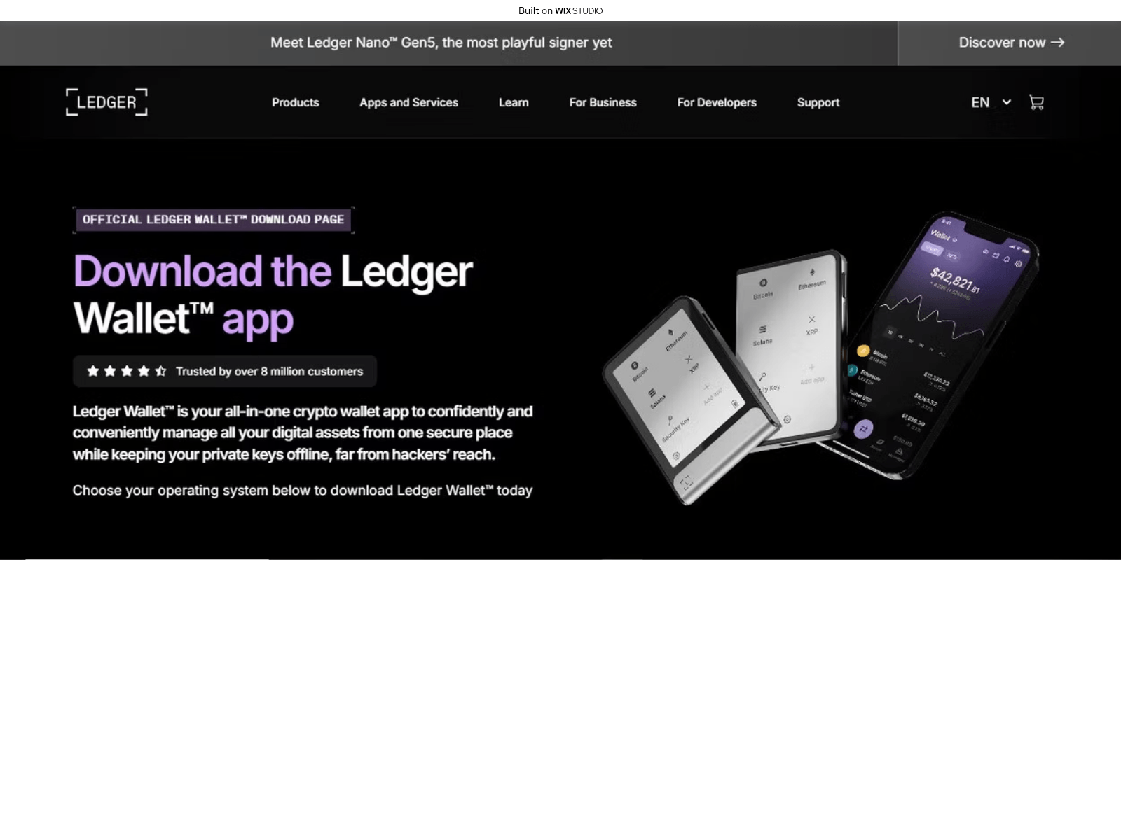 Forensic screenshot of desktop-live-apps.wixstudio.com