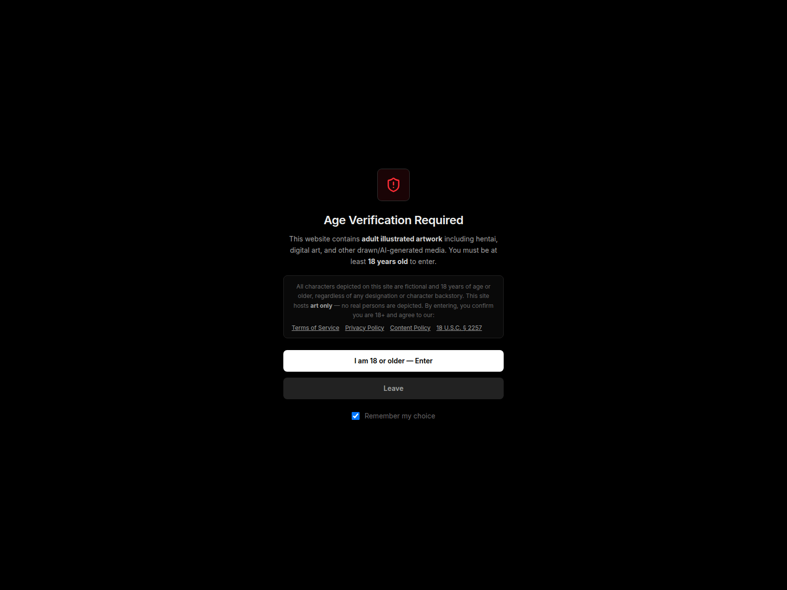 Forensic screenshot of hentaisafe.com