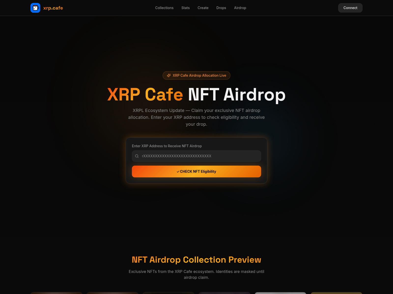 Screenshot of cafenft.info