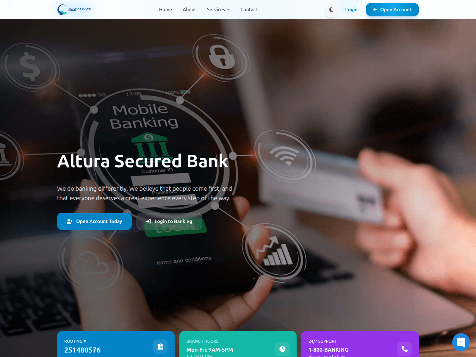 Screenshot of alturasb.org
