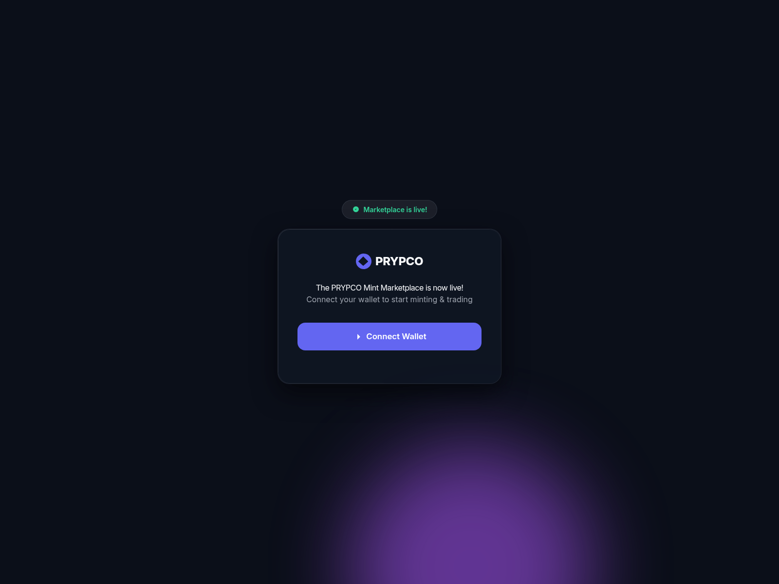 Screenshot of prypco.live