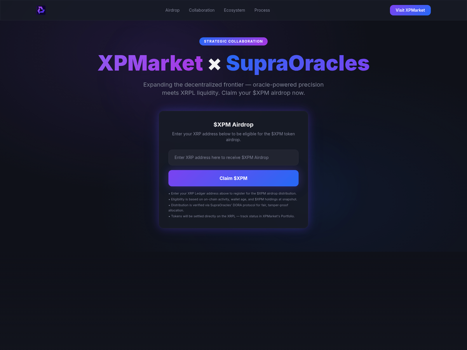 Screenshot of xpmarketlive.info