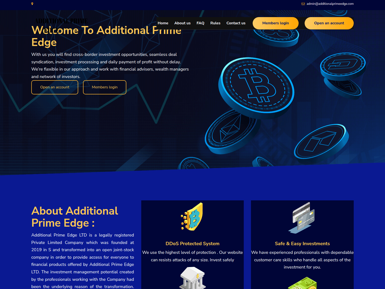 Forensic screenshot of additionalprimeedge.com
