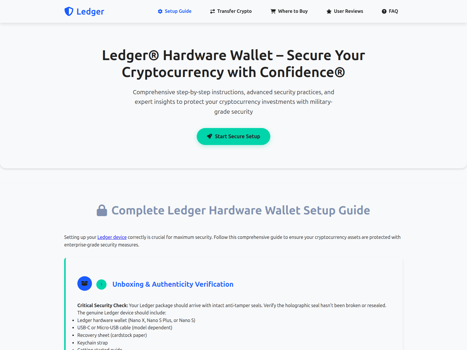 Screenshot of es-ldger.co