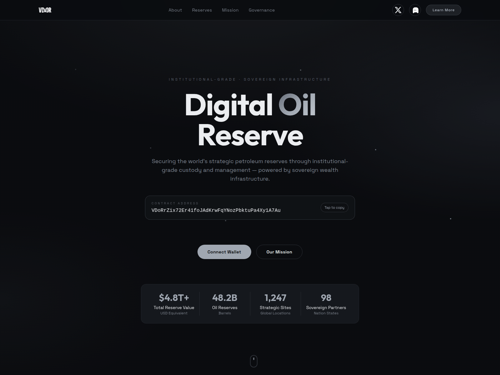 Screenshot of vdor.digital