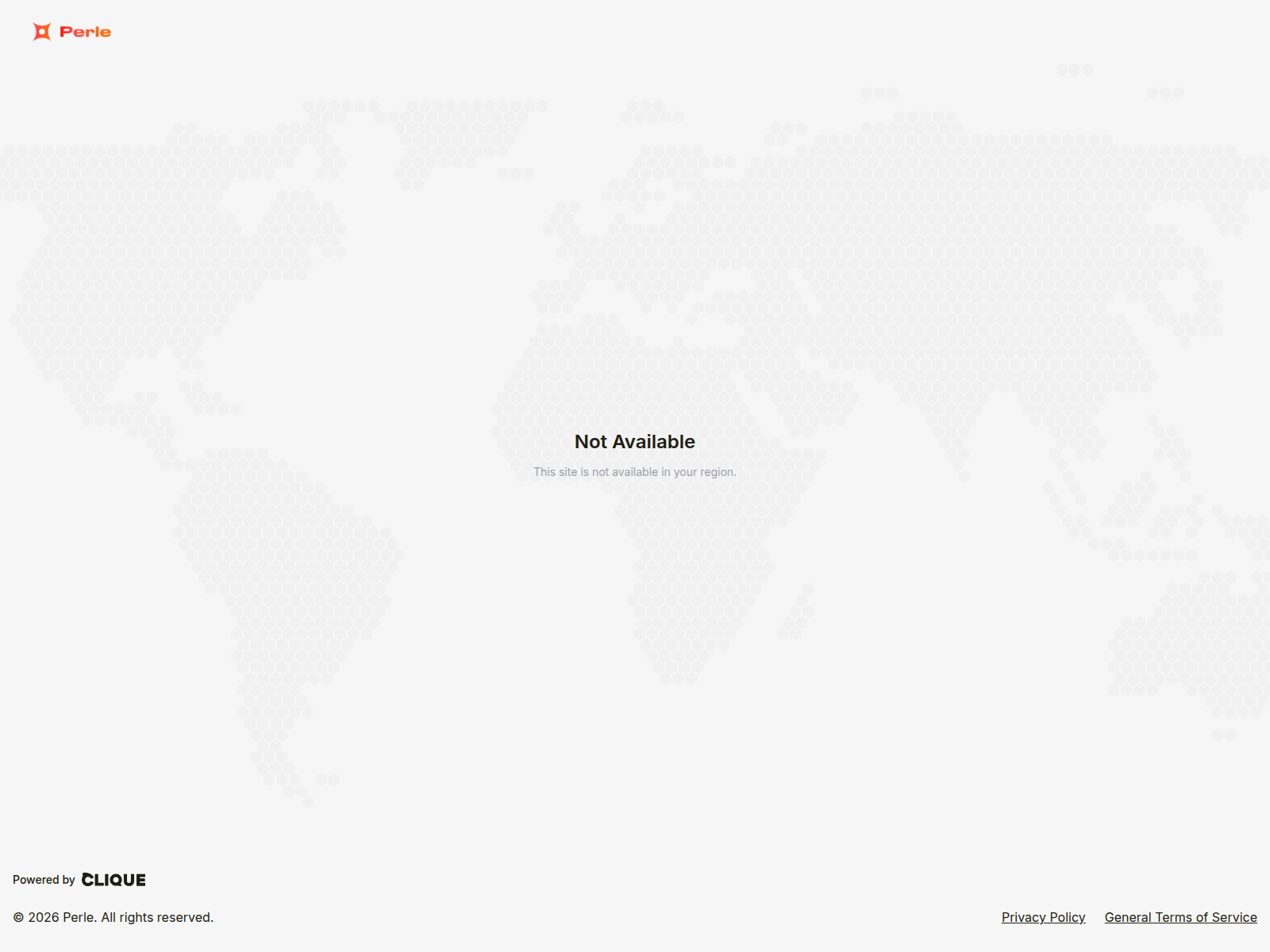 Screenshot of register.perle.today