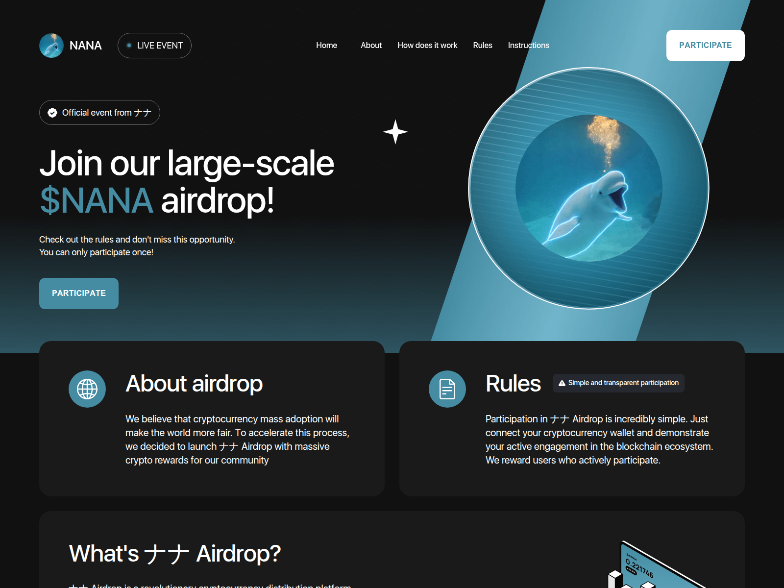 Screenshot of coin-drop.icu