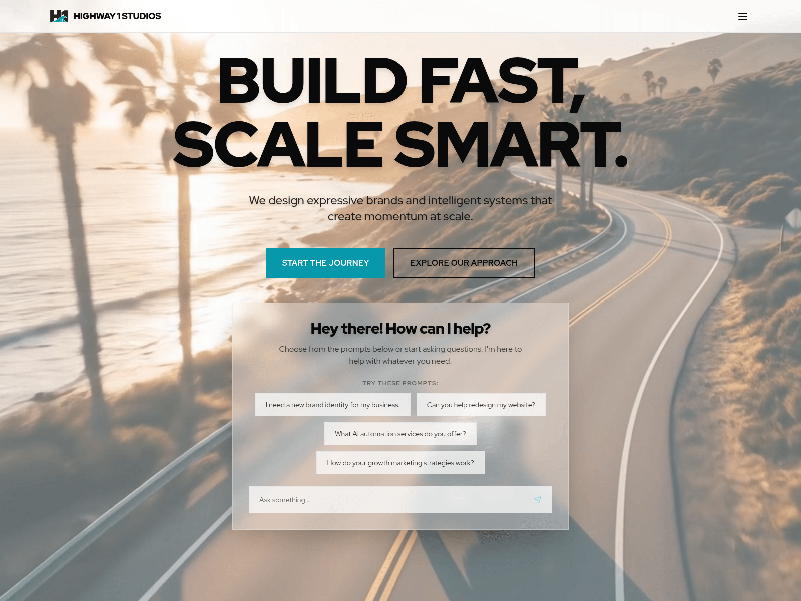 Screenshot of highway1.studio