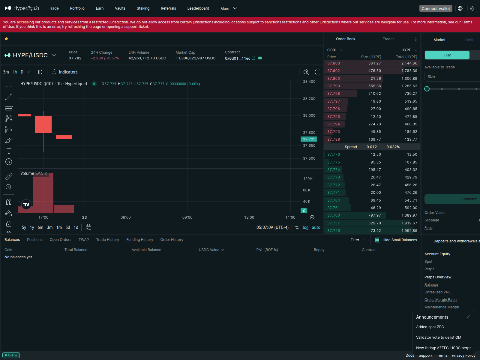 Screenshot of hypcriiquid.icu