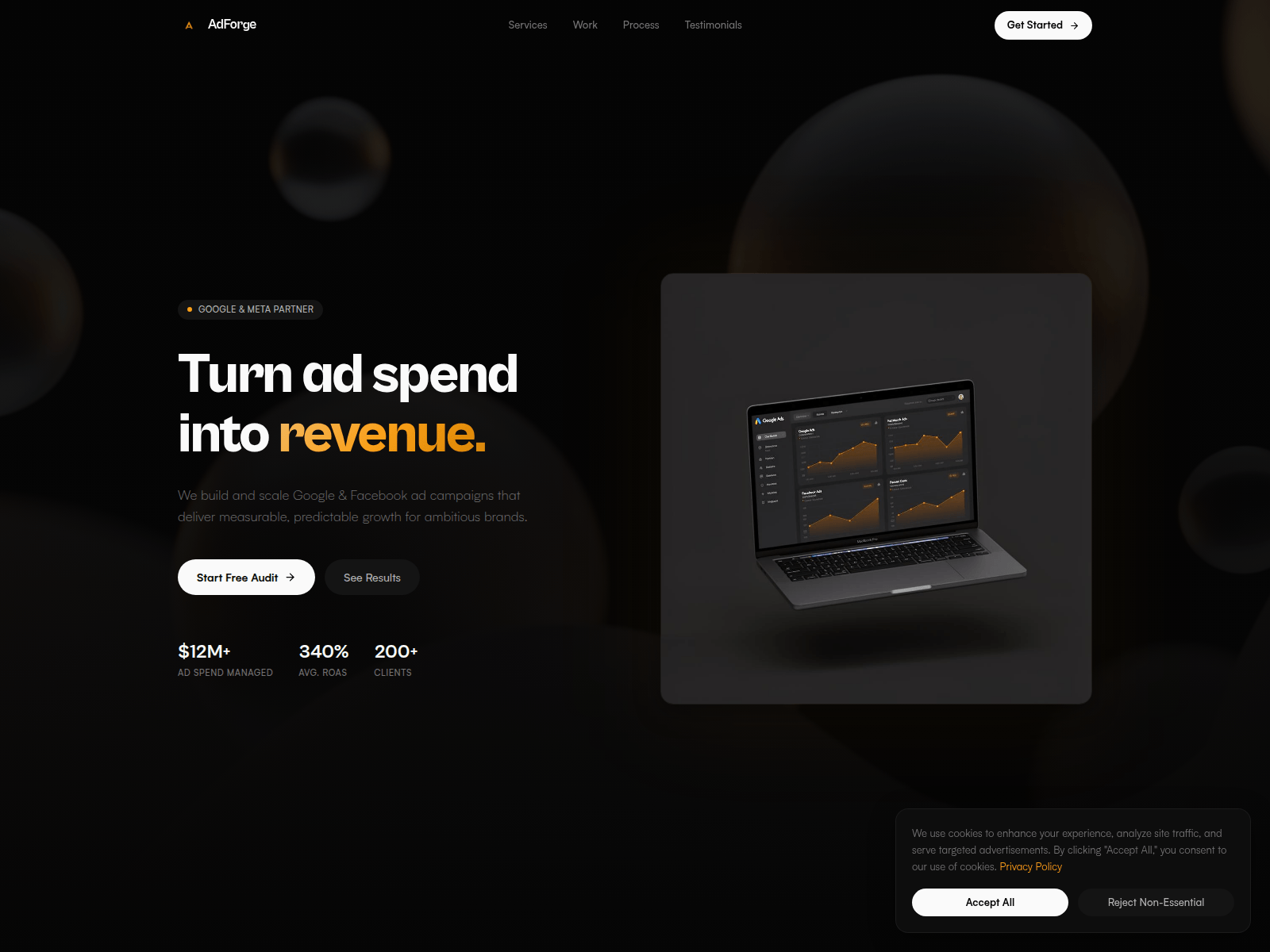 Screenshot of adforge.icu