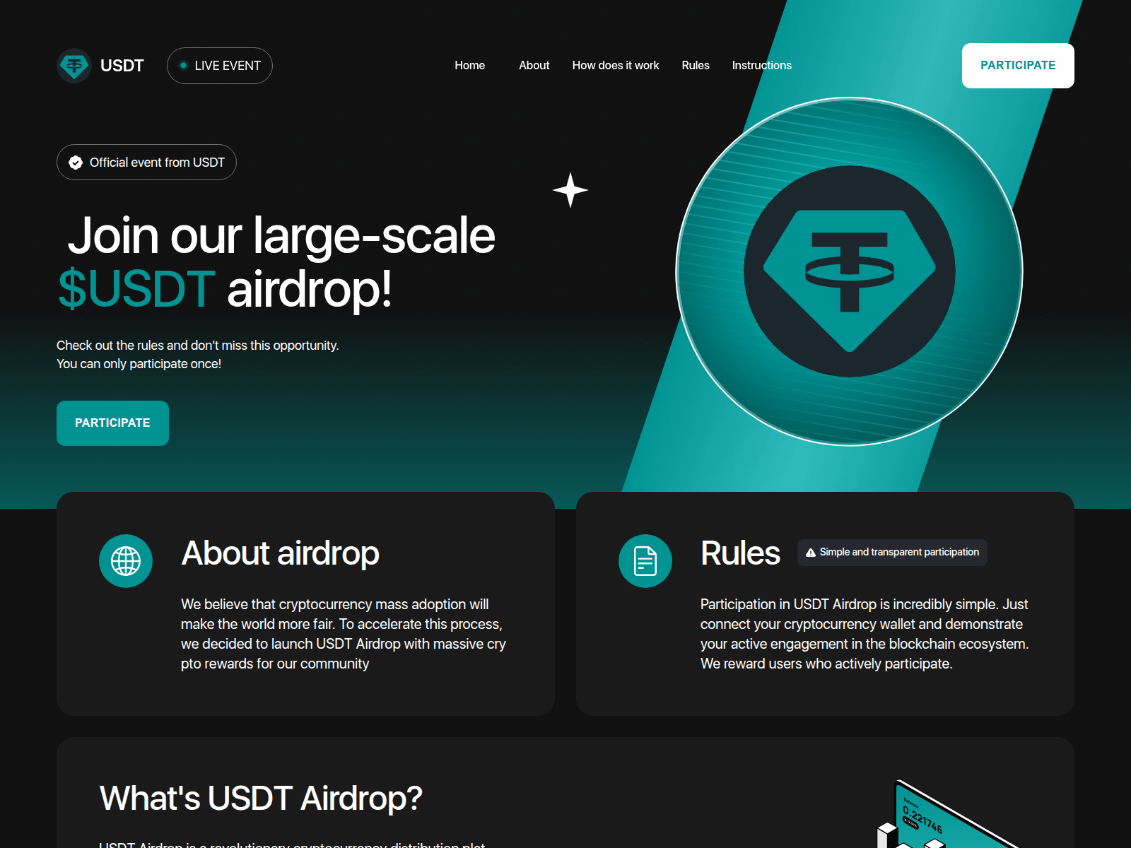 Screenshot of excluzivedrop.icu