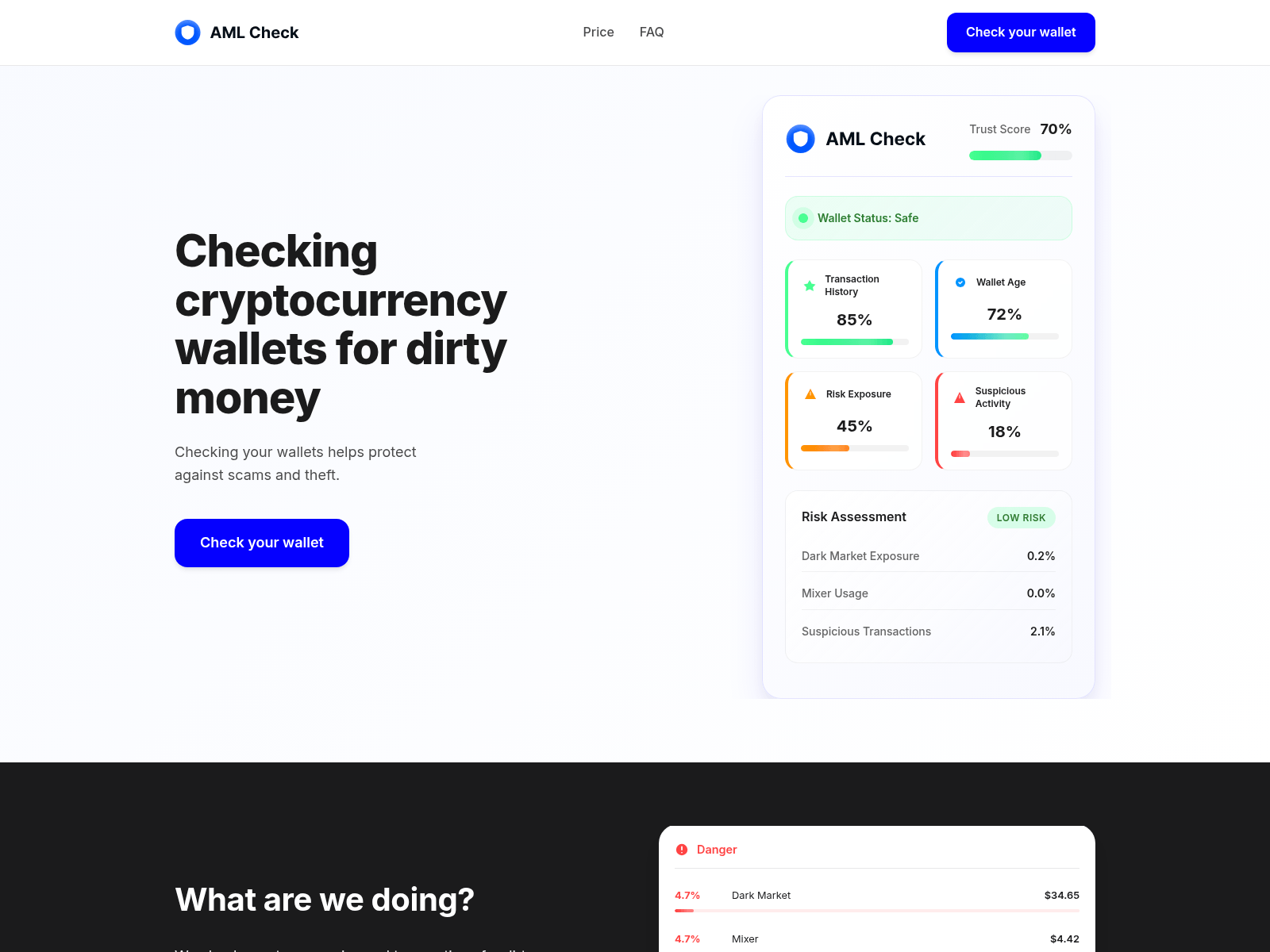 Screenshot of aml-cryptobot.cfd