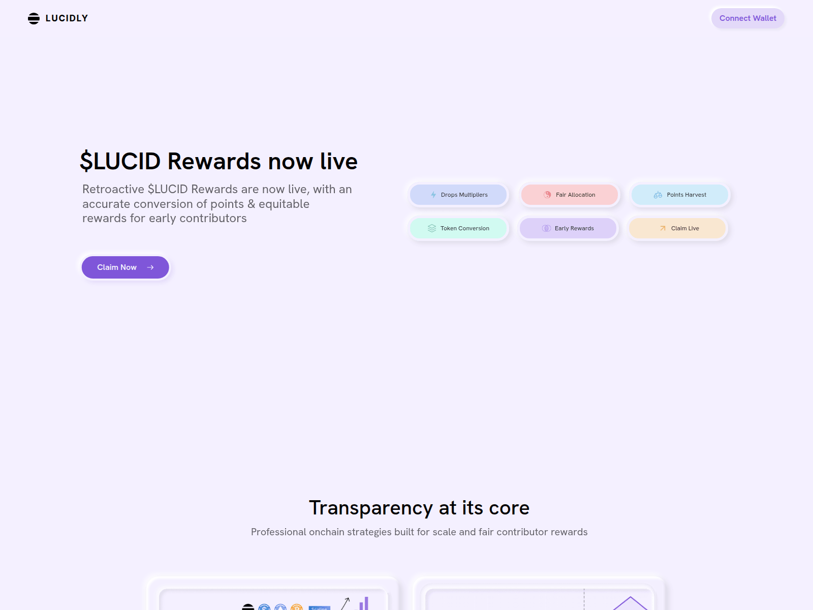 Screenshot of claim-lucidly.finance