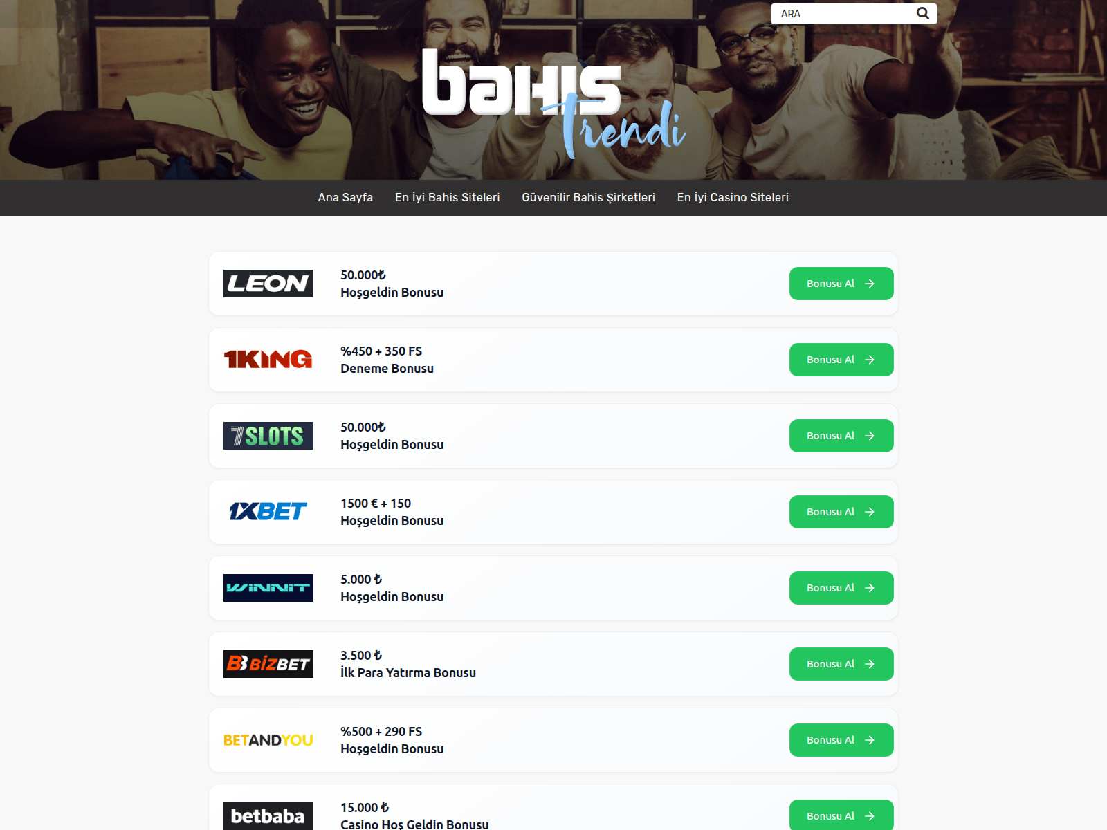 Forensic screenshot of bahistrendi.com