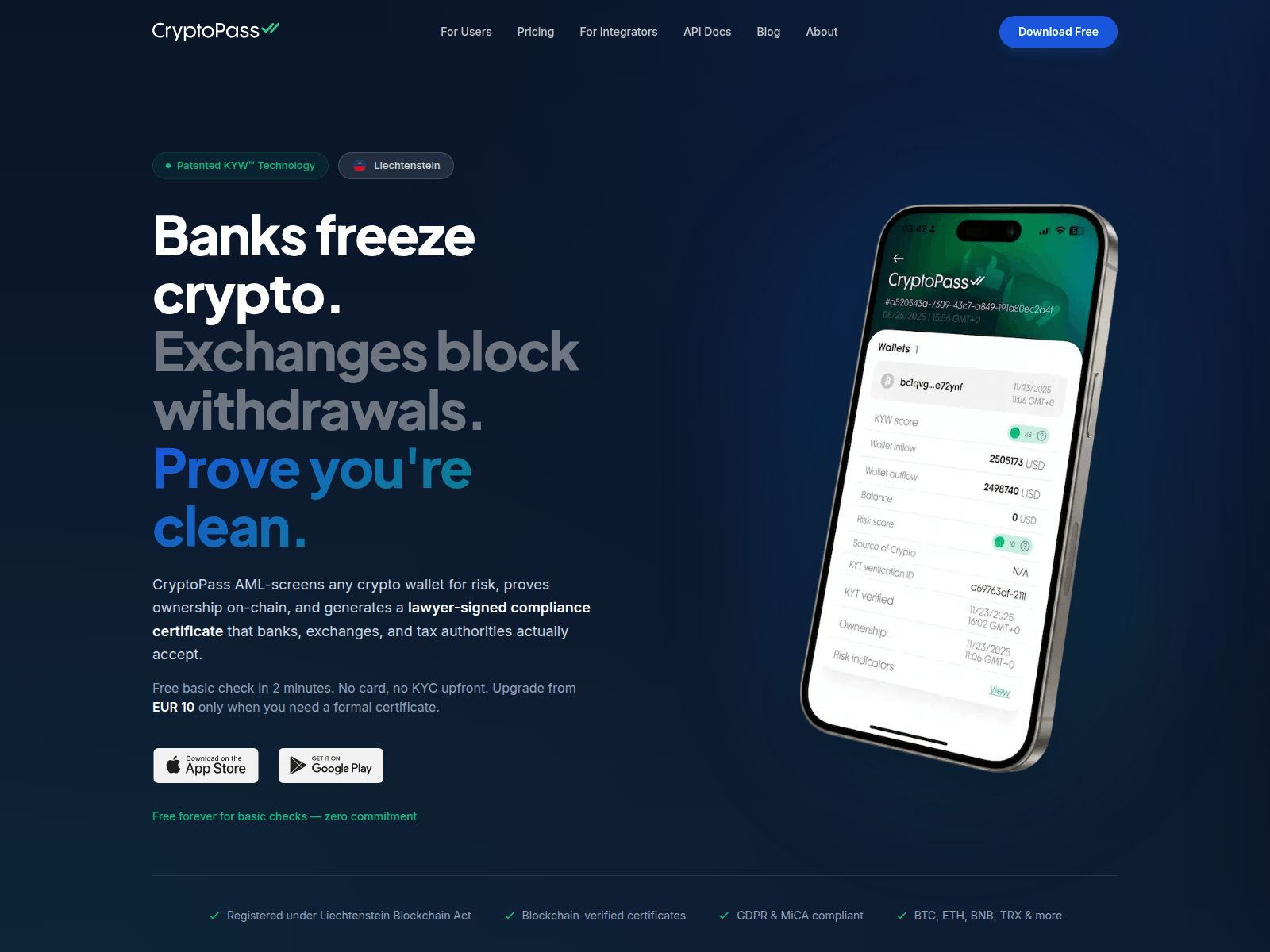 Forensic screenshot of cryptopass.maxwill.group