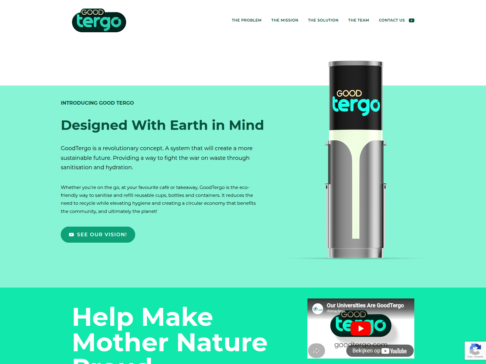 Screenshot of www.tergo.au