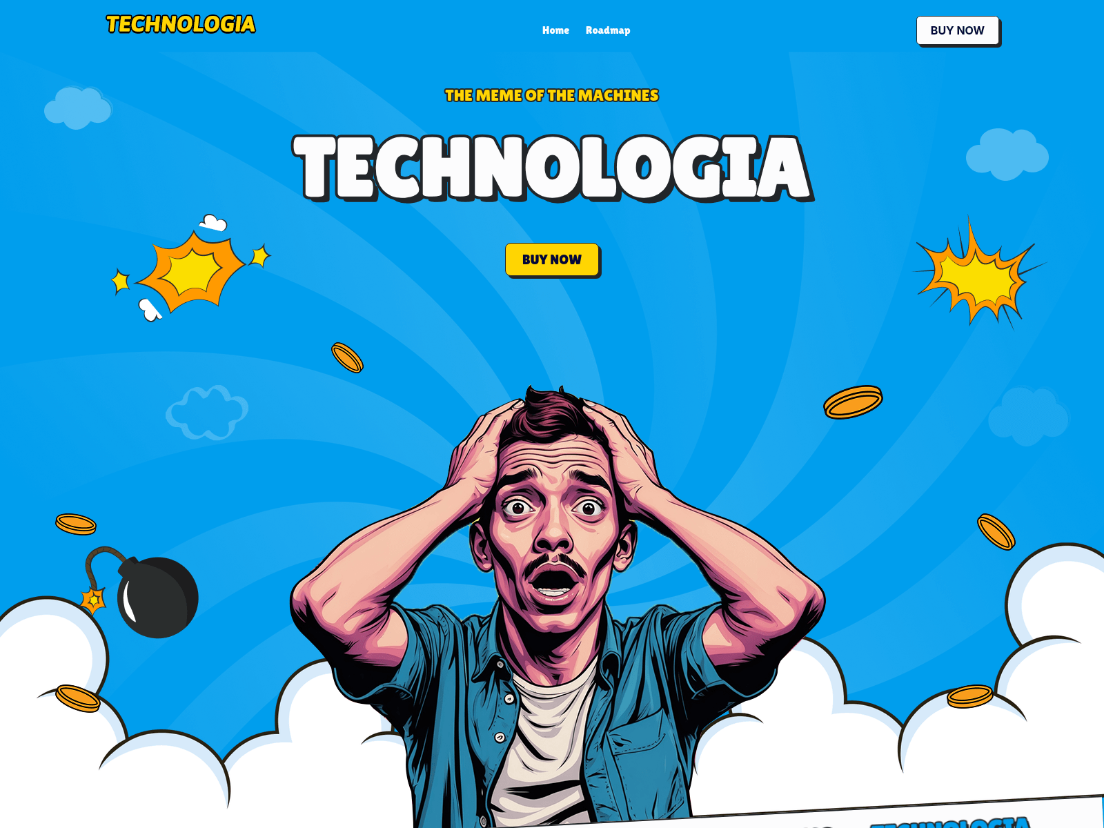 Screenshot of techmeme.fun