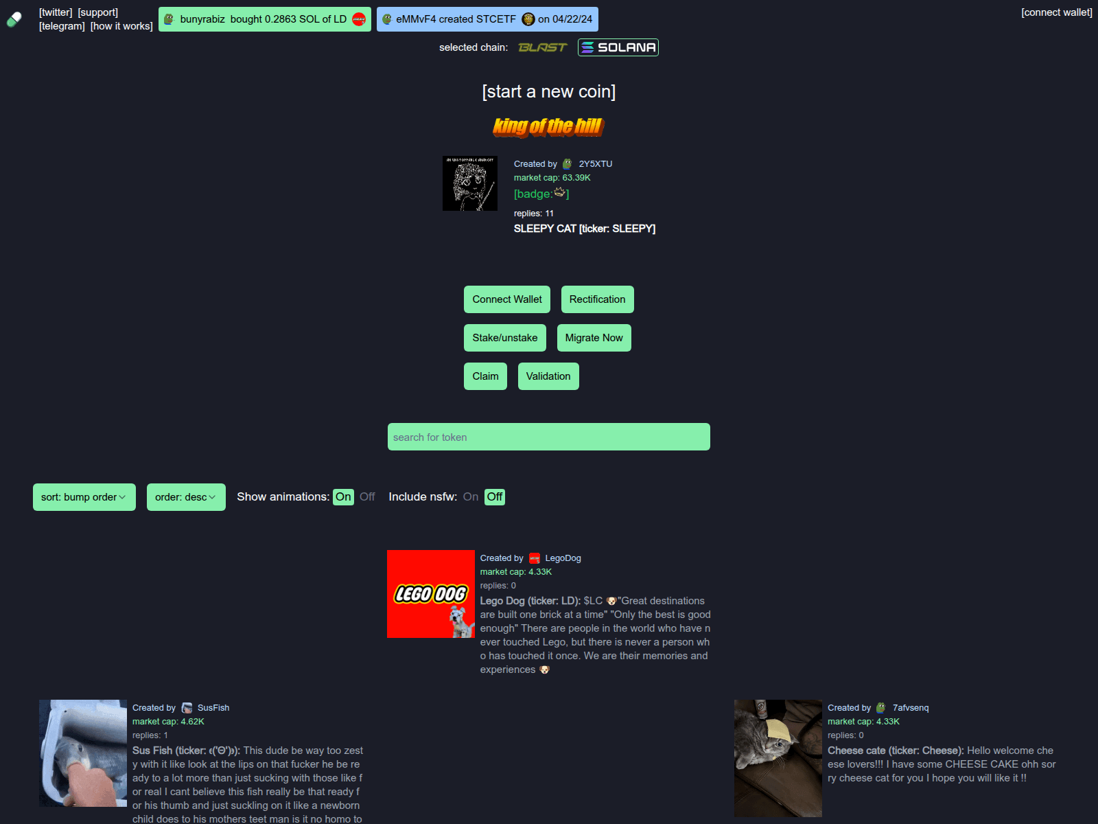 Screenshot of pumpfun-ai.pages.dev