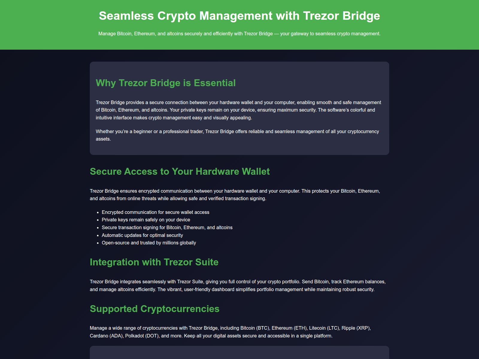 Screenshot of tr-jr-bridge.pages.dev