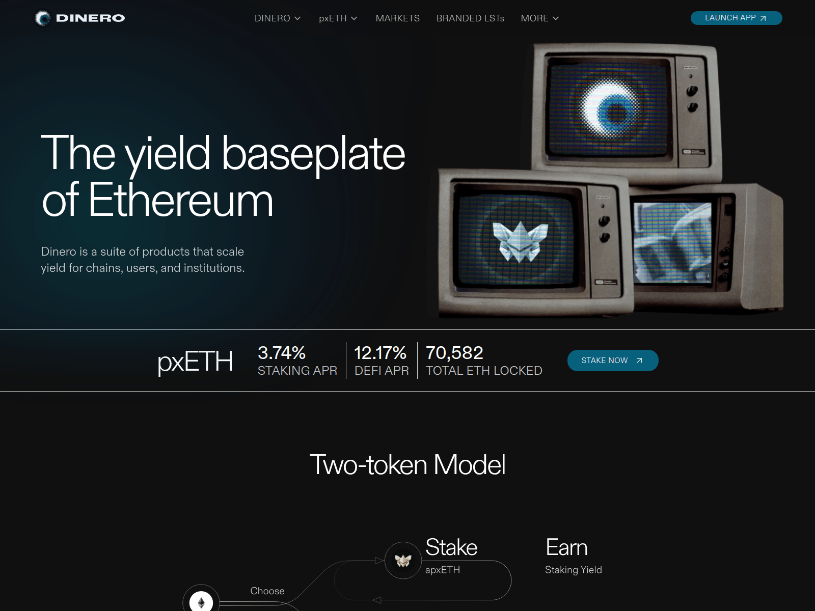 Forensic screenshot of dinero-6rm.pages.dev