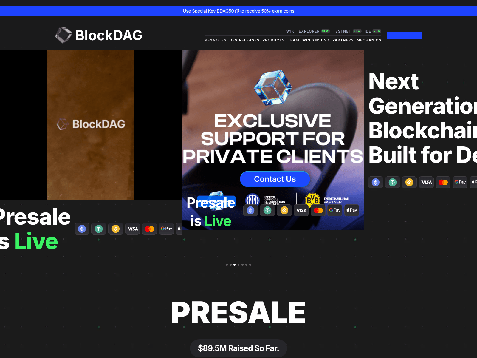 Screenshot of purchase1-blockdag-networks.pages.dev
