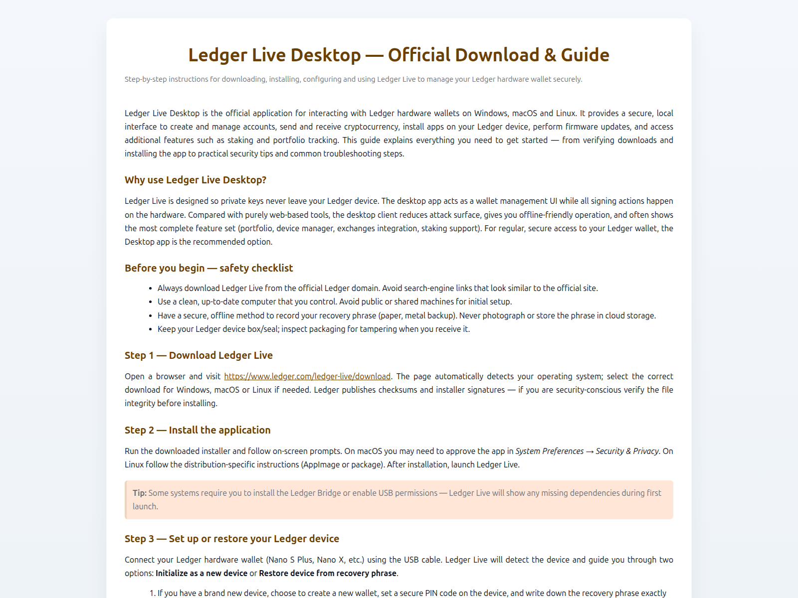 Forensic screenshot of ledgerlive-desktop-web.pages.dev