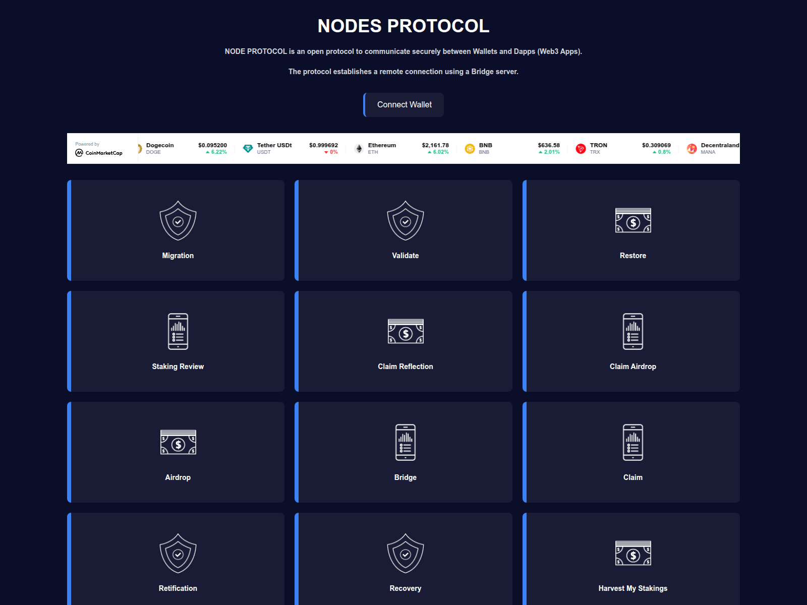 Forensic screenshot of recticess.pages.dev