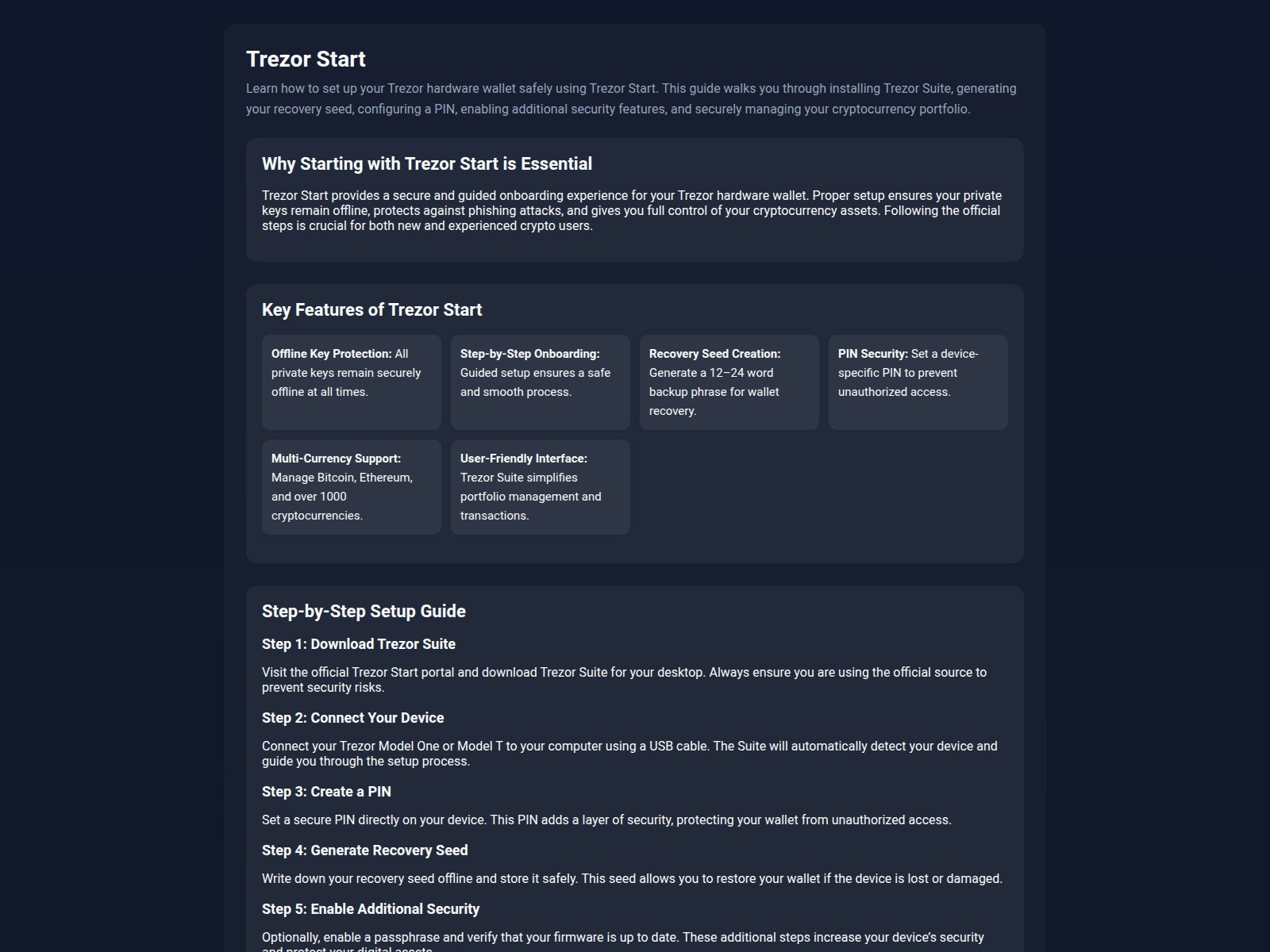 Forensic screenshot of trezr-star.pages.dev