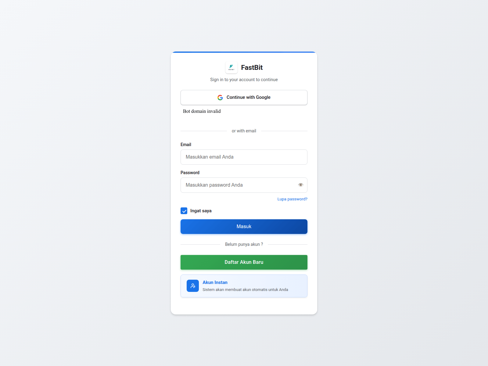 Forensic screenshot of api.fastbit.tech