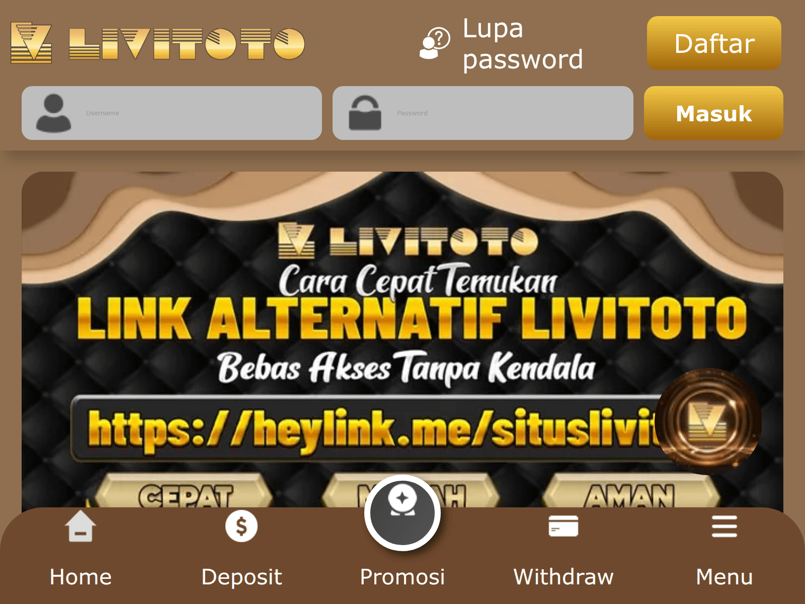 Screenshot of livi-toto.net