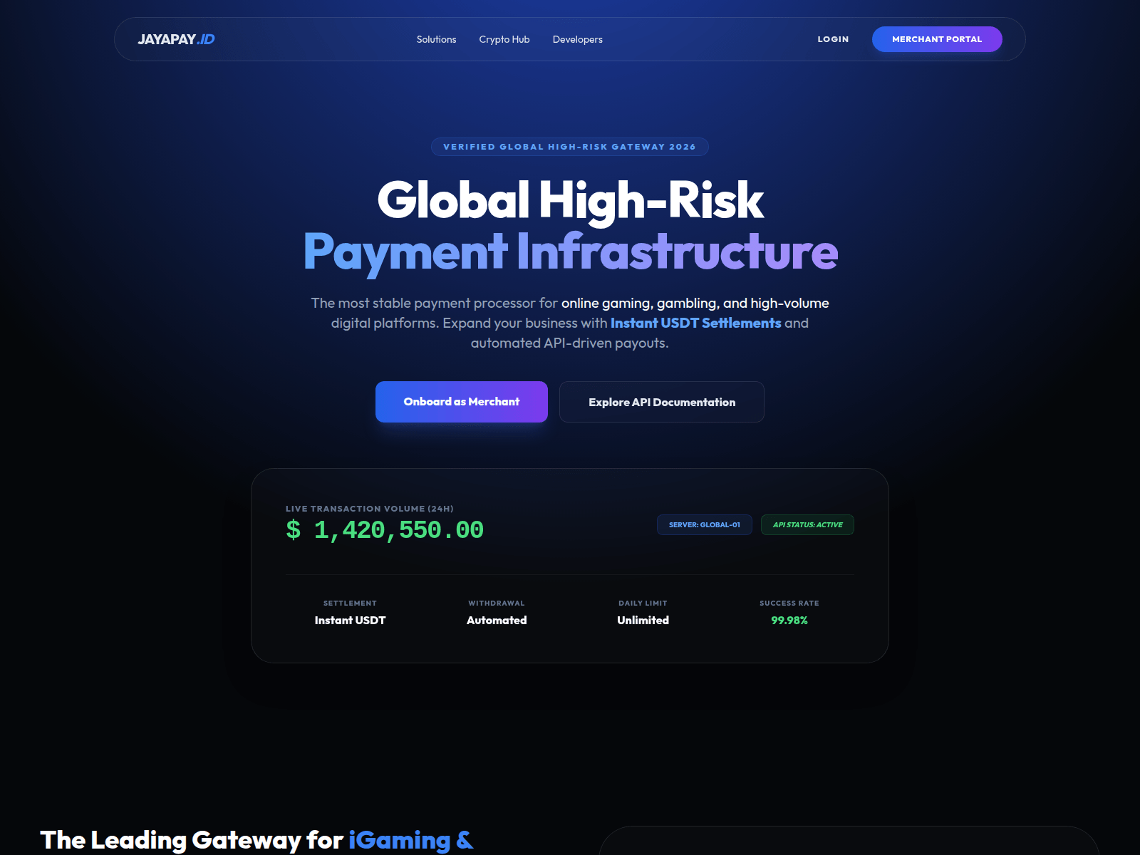 Screenshot of jayapay.id