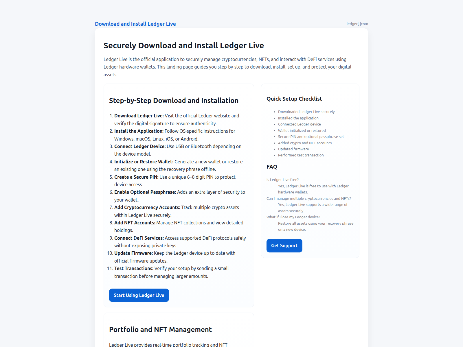 Forensic screenshot of ledggre-live.pages.dev