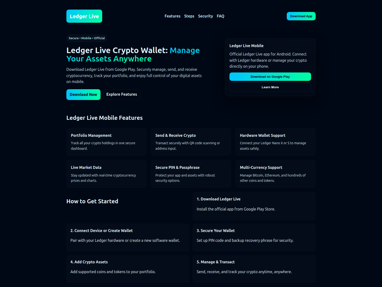 Screenshot of leddgerr-live.pages.dev